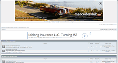 Desktop Screenshot of mercedesklub.net