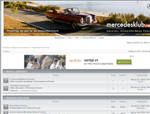 Tablet Screenshot of mercedesklub.net